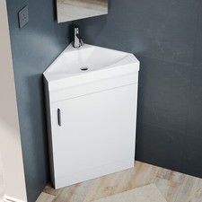 Corner Bathroom Vanity Unit