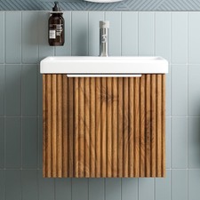 Fluted 500mm Bathroom Vanity