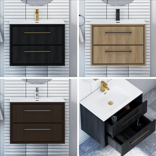 Wall hung bathroom - bathroom, vanity